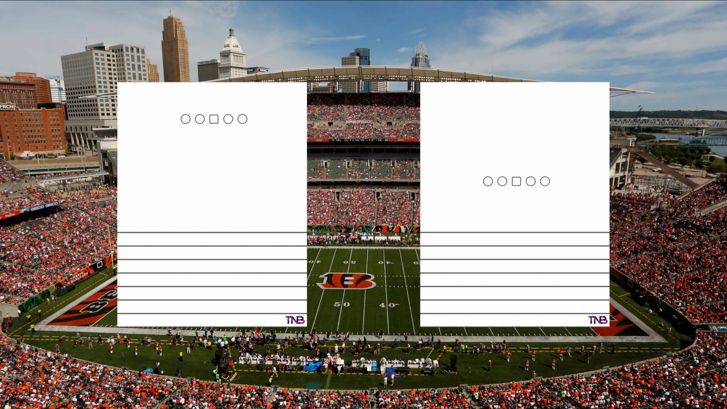 Football Playbook With Blank Sheets