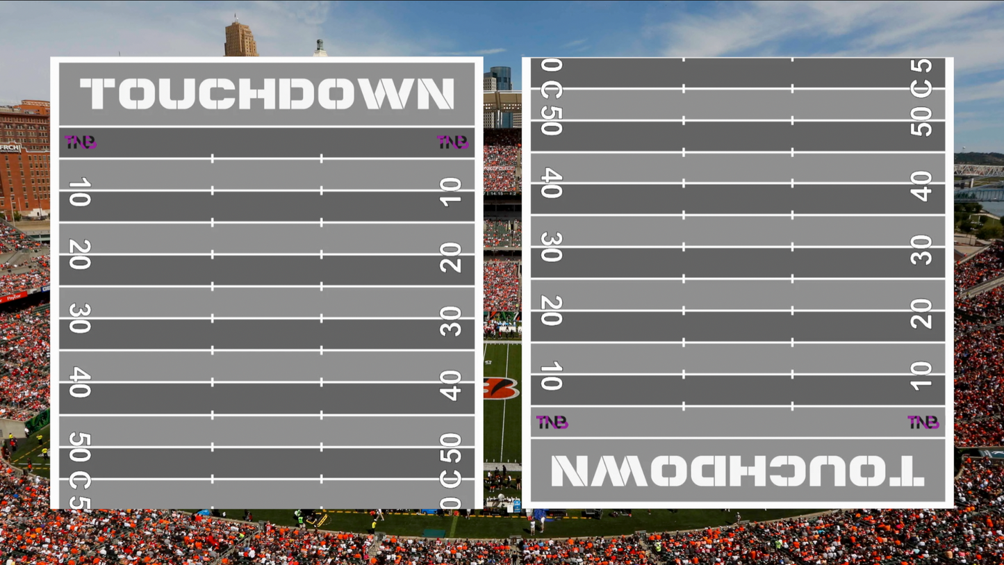 Football Field Playbook Sheets