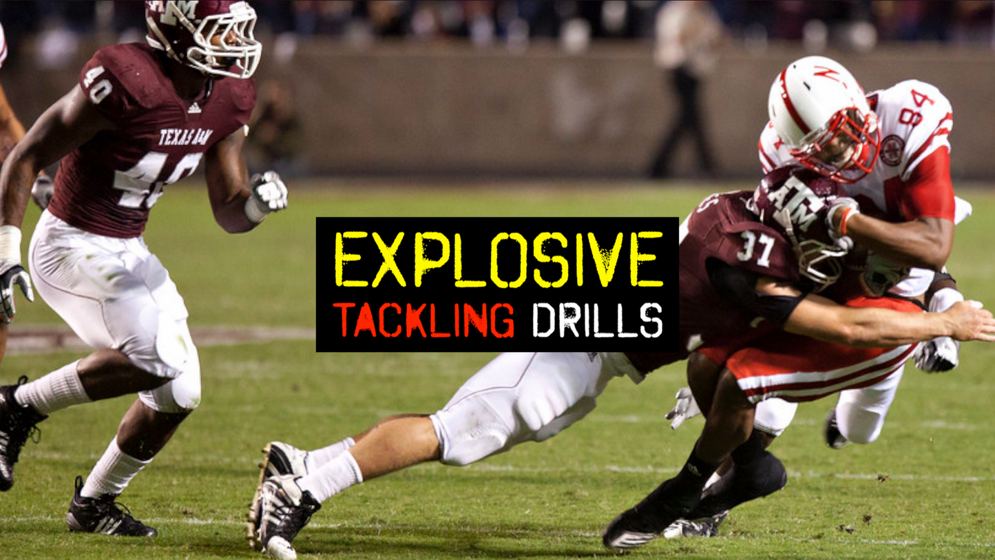 Explosive Tackling Drills