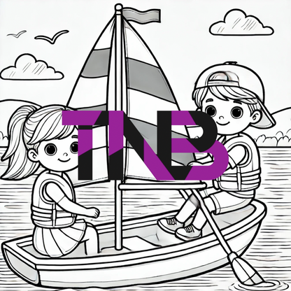 Sports Adventure Coloring Book for Kids