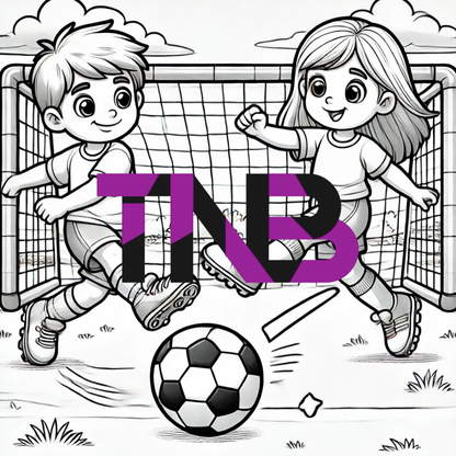 Sports Adventure Coloring Book for Kids