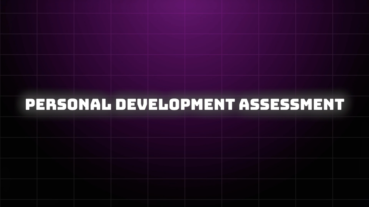 Personal Development Assessment Classroom