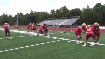 Defensive Line Tackling Drills