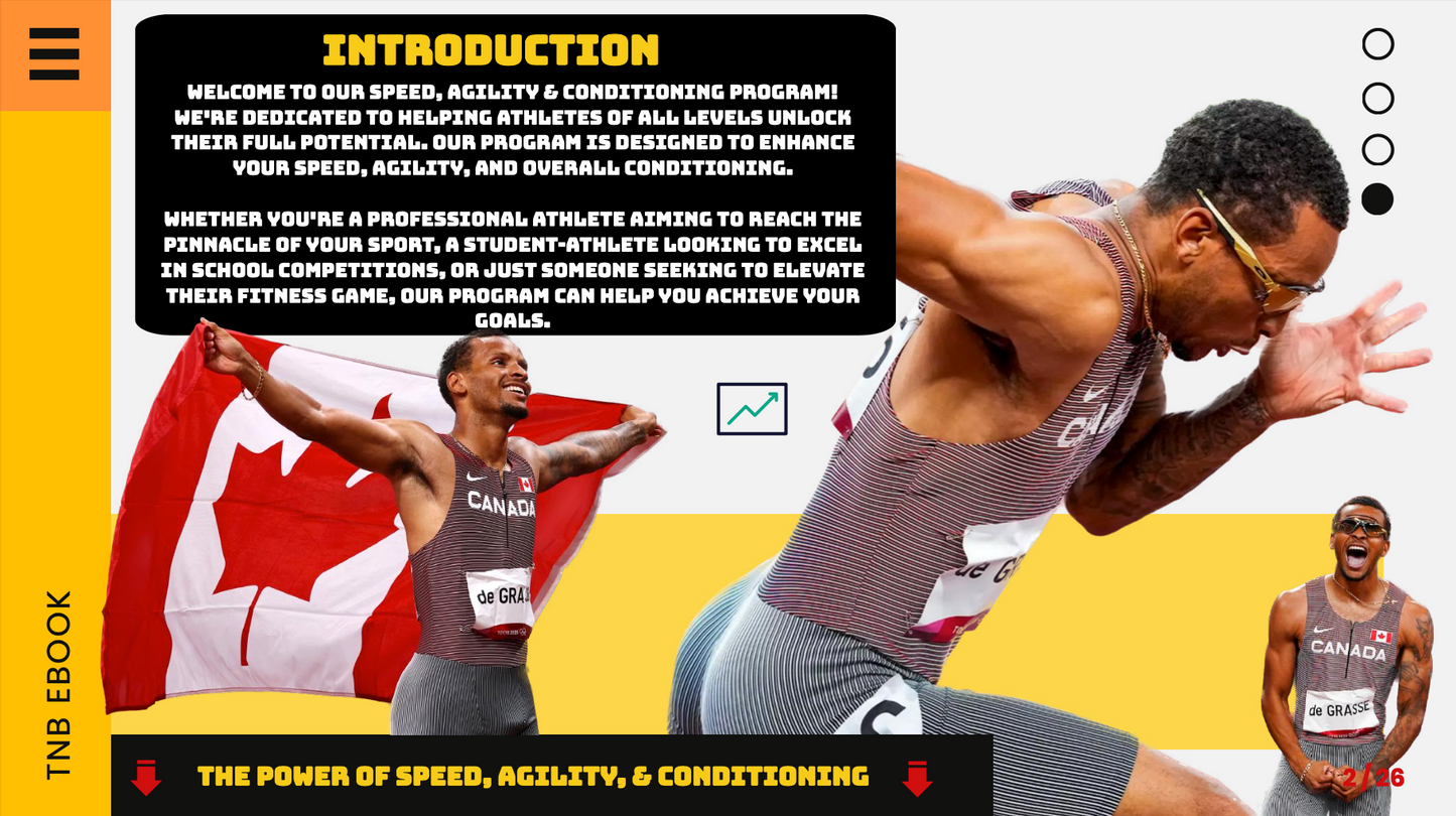 30 DAY SPEED, AGILITY & CONDITIONING WORKOUT EBOOK